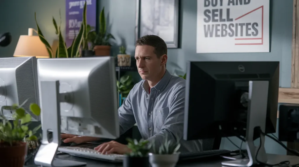 how to buy and sell websites